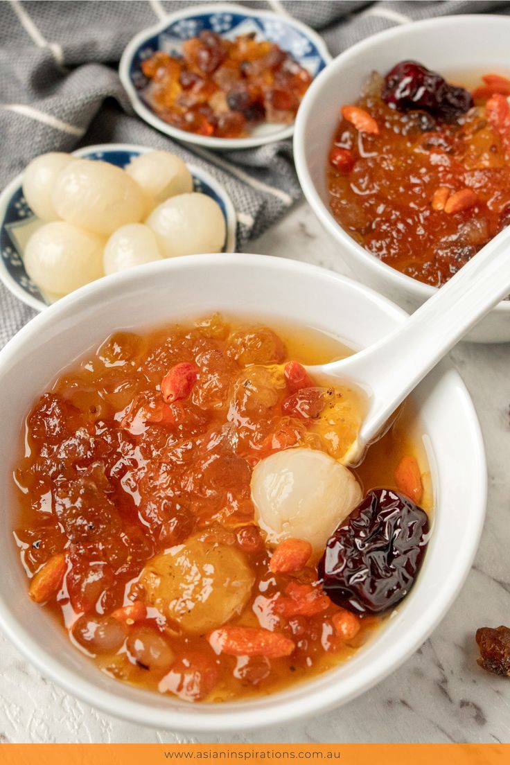 Peach Gum Dessert Soup Asian Inspirations Recipe Peach Gum Dessert Soup Asian Inspirations Recipe