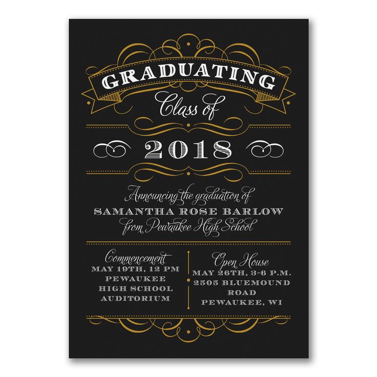 print graduation announcements