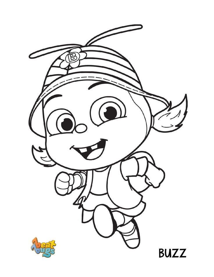 Beat Bugs Coloring Pages - Best Coloring Pages For Kids | Bug Coloring Pages, Birthday Coloring Pages, Coloring Pages