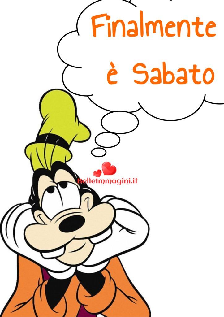 Buon Sabato Belle Immagini Con Pippo Good Morning Good Night