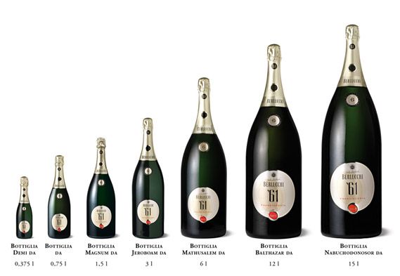 berlucchi wine bottles sparkling wine bottle sizes demi classic wine bottle size