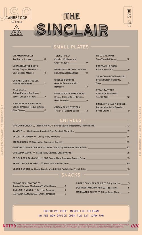 54 best menus images on pinterest menu layout restaurant menu