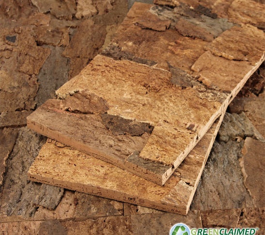 Charred Cork Wall Tile Charred Cork Wall Tile