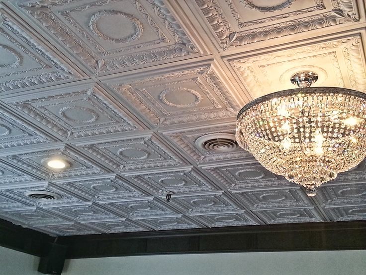 Decorative Grid Mount Tiles In 2022 Faux Tin Ceiling Wallpaper Faux Tin Ceiling, Decorative Ceiling Panels Uk