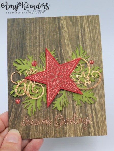 Stampin 'Up! So viele Sterne Jahreszeiten Grußkarte - Stempel mit Amy K - #...