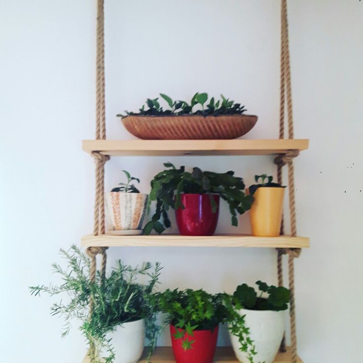 Półki Na ścianę Na Kwiaty Wisząca półka na kwiaty | Decor, Plants, Home decor