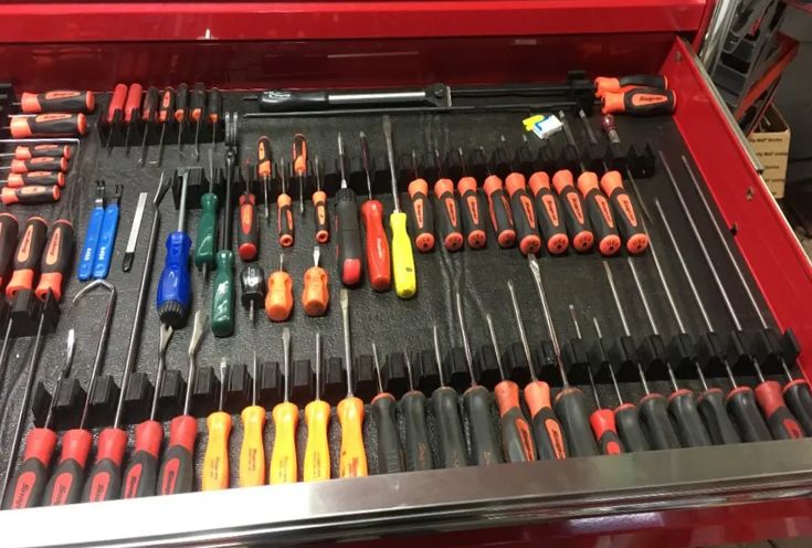 Toolbox Widget TBW-SK12 Screwdriver Tool Organizers