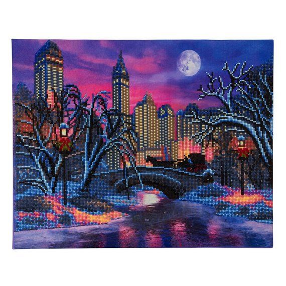 Fai DA TE 5D KIT PITTURA Diamante draghi e Rose cristallo RICAMO CROCE.