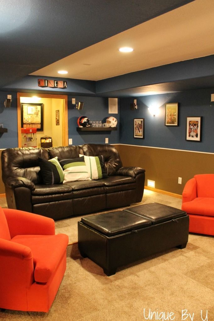 10 Diy Theatre Room Designs Media Sala De Cine En Casa Home Theater Movie Room Done On A Budget Www Uniquebyu Blo Hometheateronabudget