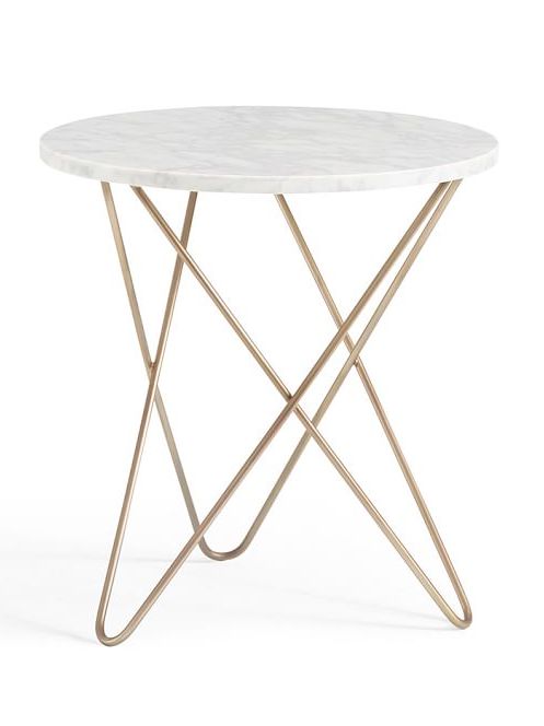 Marble Top Side Table Interiors In 2018 Room