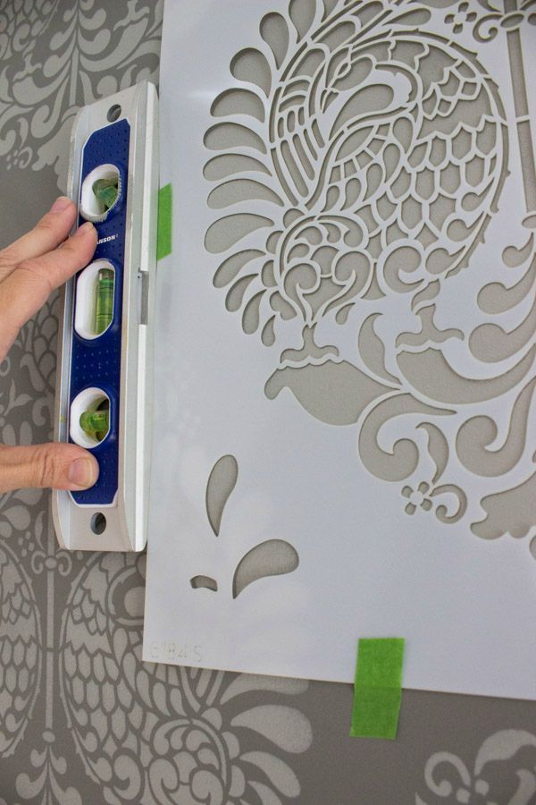Stenciling How To Tips Tricks Pics Decorating All The Tips And Tricks You Need To Know Stencil Your Walls Beautifully
