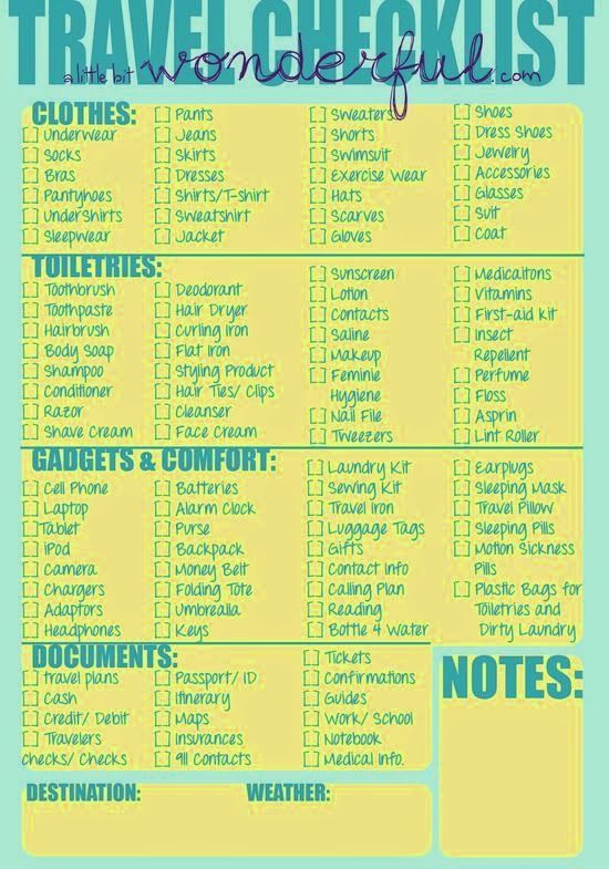 173 best Vacation Journal images on Pinterest Vacation, Disney - vacation checklist 173 best Vacation Journal images on Pinterest Vacation, Disney - vacation checklist