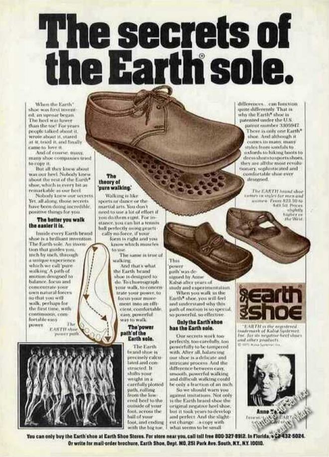 earth shoes original 1970s