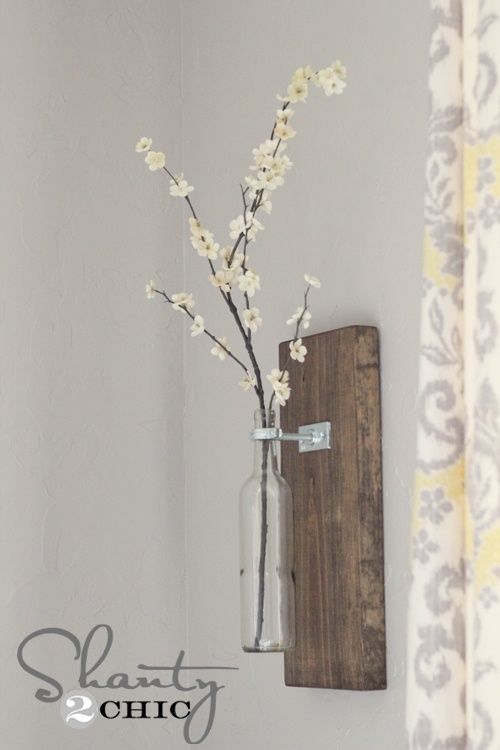 Super cheap and simplistic but GORGEOUS wall decor --- even cheaper if