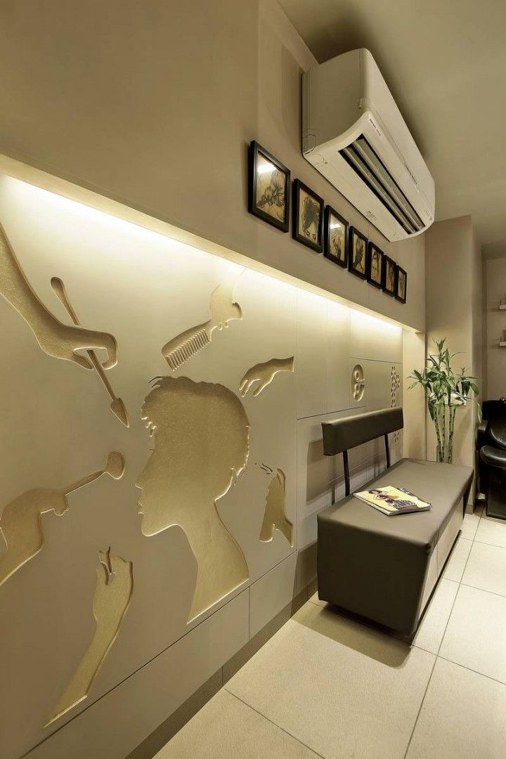 Capital Unisex Salon A T Associates Salon Interior Design Salon Suites Decor Trendy Interior Design