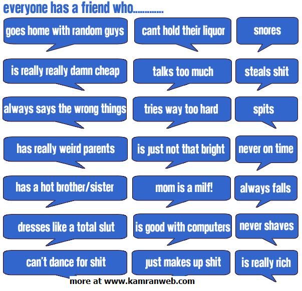 Facebook Meme Tag Everyone Has A Friend Who Funny Facebook Statusfacebook Facebook Meme Tag Everyone Has A Friend Who Funny Facebook Statusfacebook