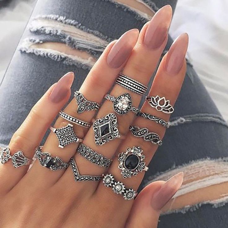 Diamond Midi Finger Ring Set Vintage Punk Boho Knuckle Rings Jewelry NEW Diamond Midi Finger Ring Set Vintage Punk Boho Knuckle Rings Jewelry NEW