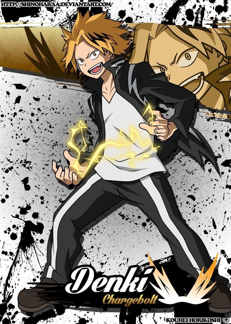 Aesthetic Wallpaper Of Denki Hero Wallpaper Anime Wallpaper Aesthetic Anime
