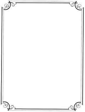 free page borders for microsoft word