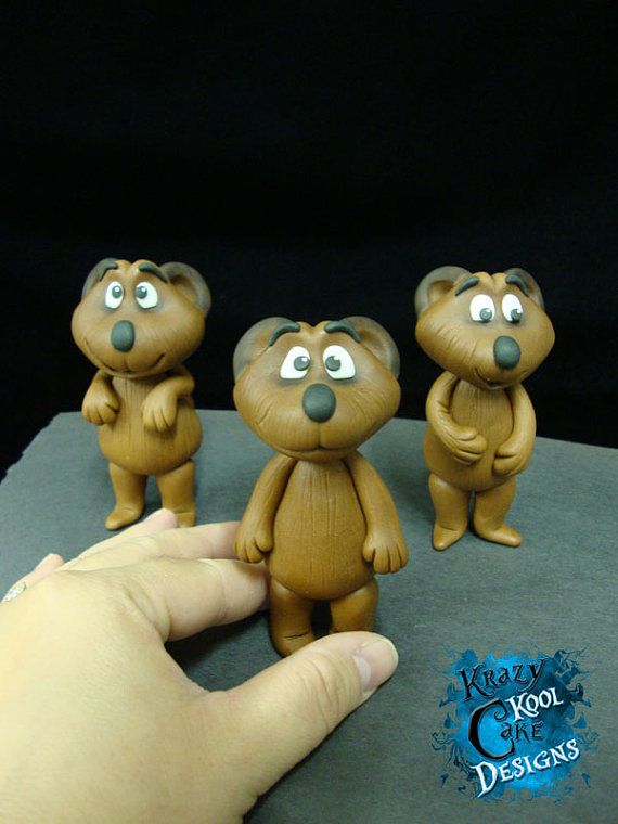 Chocolate Modeling Cake Toppers Chocolate Modeling Cake Toppers
