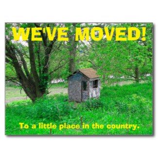 change of address ecards
