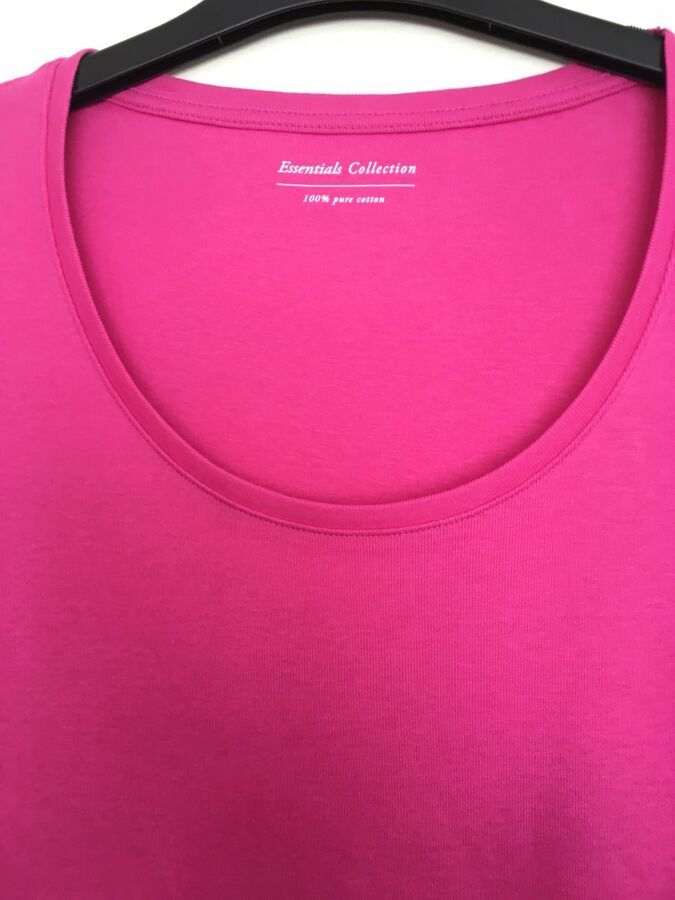 retail prices really comfortable online retailer M&S Stay New cotton Shocking Pink top t-shirt Ladies size 12 new ... retail prices really comfortable online retailer M&S Stay New cotton Shocking Pink top t-shirt Ladies size 12 new ...