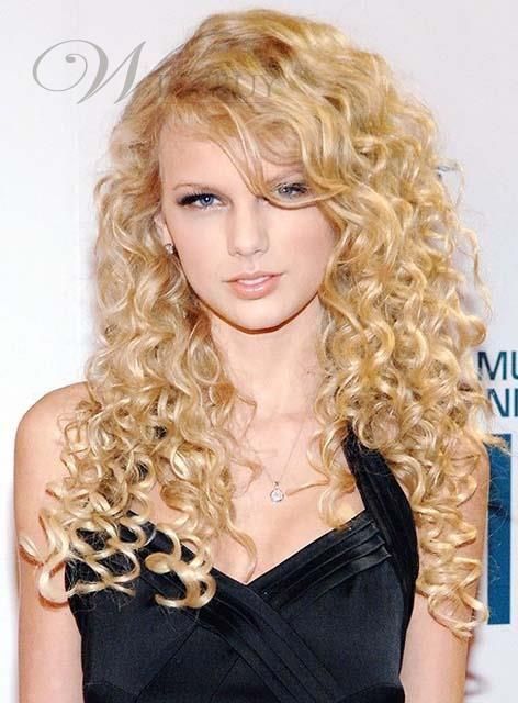 Long hair curly blonde shared