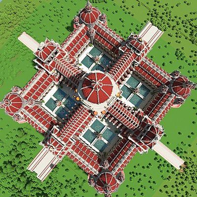 Temple of the Eternal Flame (huge server spawn) Minecraft Temple of the Eternal Flame (huge server spawn) Minecraft