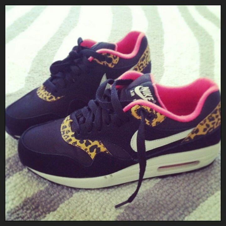 nike air max 1 leopard rose girly nike air max 1 leopard rose girly