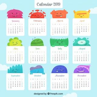 calendarios 2019 gratis para imprimir pdf word excel 2020 excel calendar