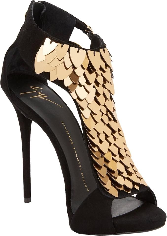 Giuseppe Zanotti Black Gold Mirror X Ricamo Nero Sandals Size Us 6 5 High Heel Heels Trending Womens Shoes - Black And Gold Mirror Shoes Giuseppe Zanotti Black Gold Mirror X Ricamo Nero Sandals Size Us 6 5 High Heel Heels Trending Womens Shoes - Black And Gold Mirror Shoes