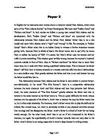Essay On Jesus Christ Kite Runner Essay On Father Son Relationship Better Opinion I Have A Dream Speech Essay also Essay Discipline Kite Runner Essay On Father Son Relationship Better Opinion Example Essay Definition