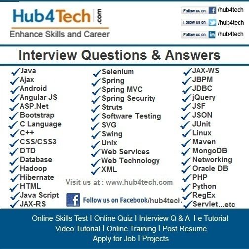 job interview quiz