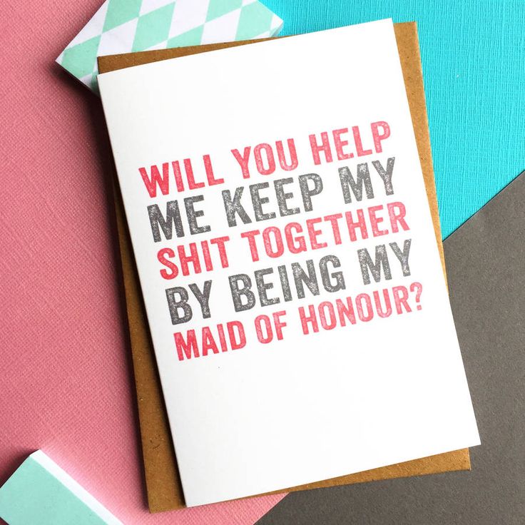 Best 25 Asking Maid Of Honour Ideas On Pinterest Gifts Will You Help By Being My Maid Of Honour Card