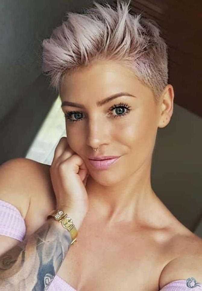 Dick und kurze haare