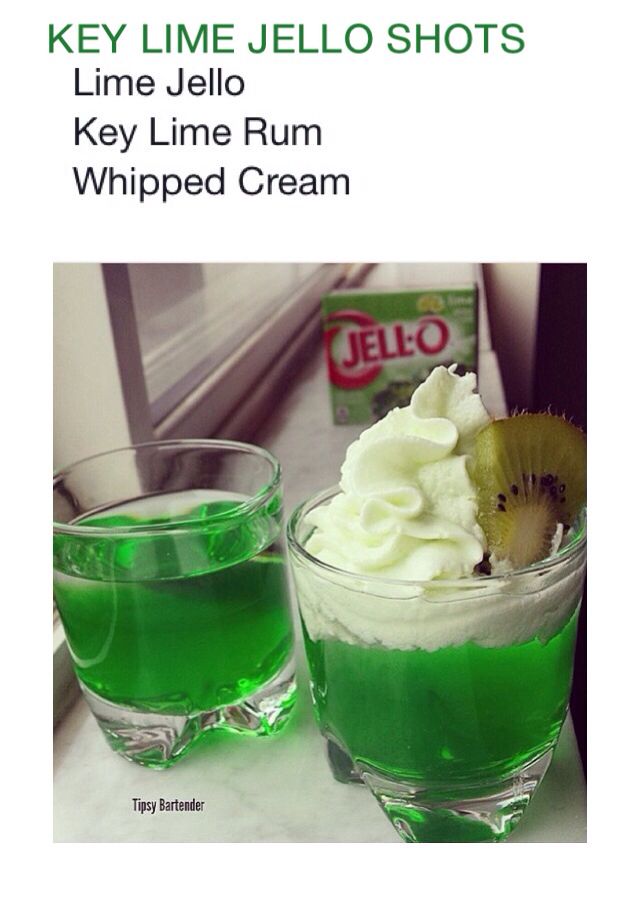 KEY LIME JELLO SHOTS Tipsybartender Key lime jello KEY LIME JELLO SHOTS Tipsybartender Key lime jello