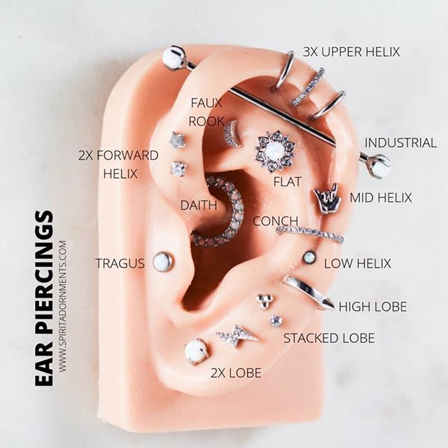 Welche Ohrlöcher willst DU ?! ✨ - In der Welt der Piercings ist es wichtig
