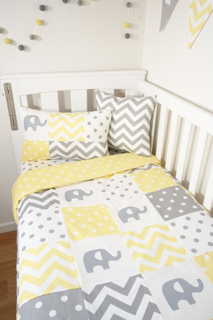 a gorgeous and classic grey and yellow patchwork elephant cot quilt transitions seamlessly into a modern nursery coordin baby bed baby bedroom baby boy rooms grey and white cot bed bedding on a gorgeous and classic grey and yellow patchwork elephant cot quilt transitions seamlessly into a modern nursery coordin baby bed baby bedroom baby boy rooms pinterest