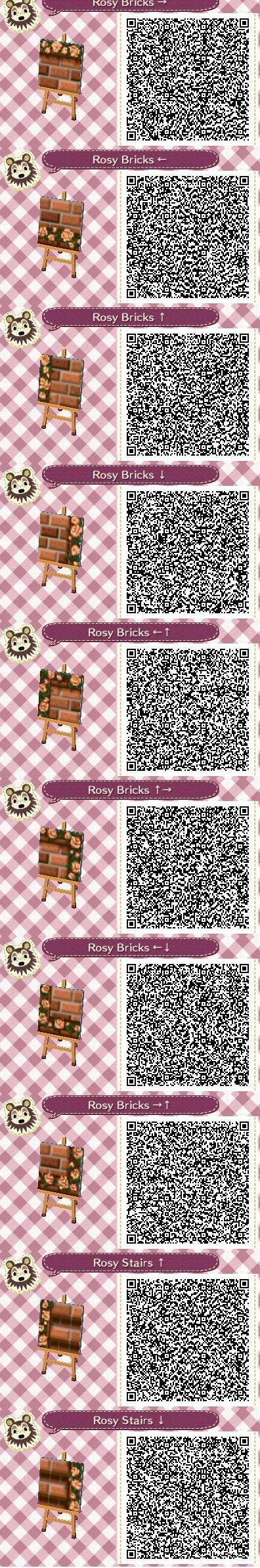Rosy Bricks Part 1 QR Codes By Pixel Rose Designs On Tumblr Rosy Bricks Part 1 QR Codes By Pixel Rose Designs On Tumblr