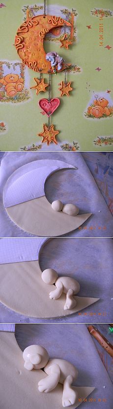 МК Луна из соленого теста