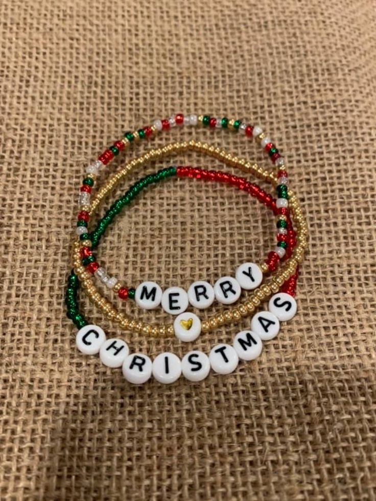 Christmas Bracelets Holiday Bracelets Christmas Gifts Christmas 36d4e5393ac3d22ac49f92dae1abe687