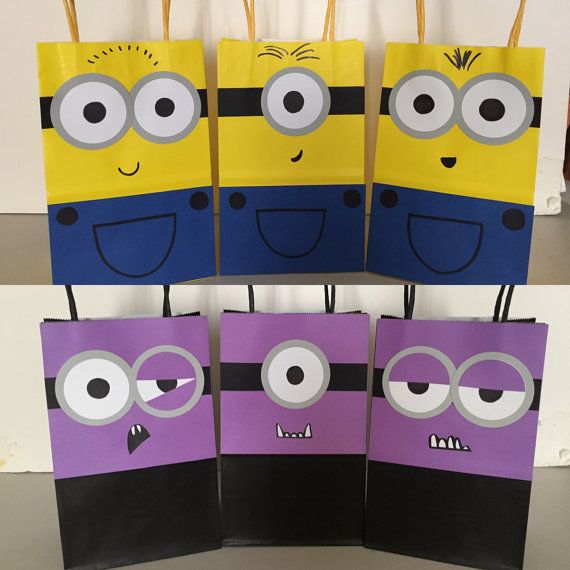 Deable Me Minions Goo Bags 12pc By Xeverlastingmemories Deable Me Minions Goo Bags 12pc By Xeverlastingmemories Cesar 2 Birthday Party Theme Minion