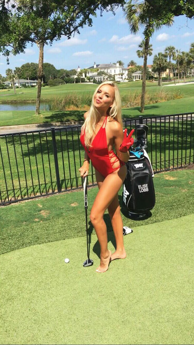 Sexy Girls Sex Golf Porno Look