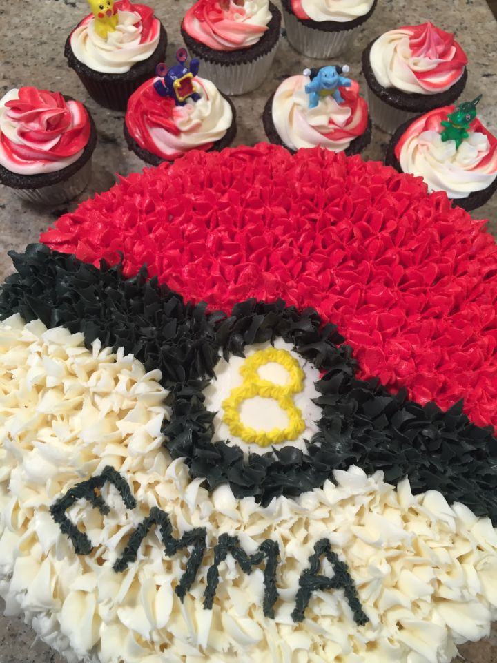 Pokemon Cake Making This Was Fun And Easy With My Son He Loves It