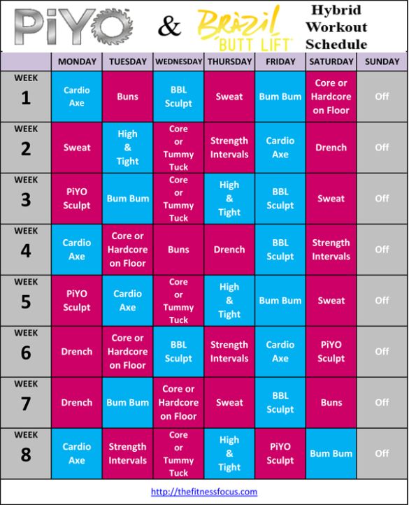 10 best Beachbody images on Pinterest Training schedule, Beach