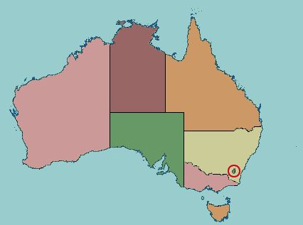 clickable map quiz of the states and territories of australia