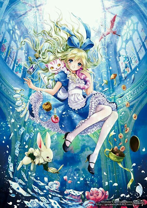 Alice and wonderland anime