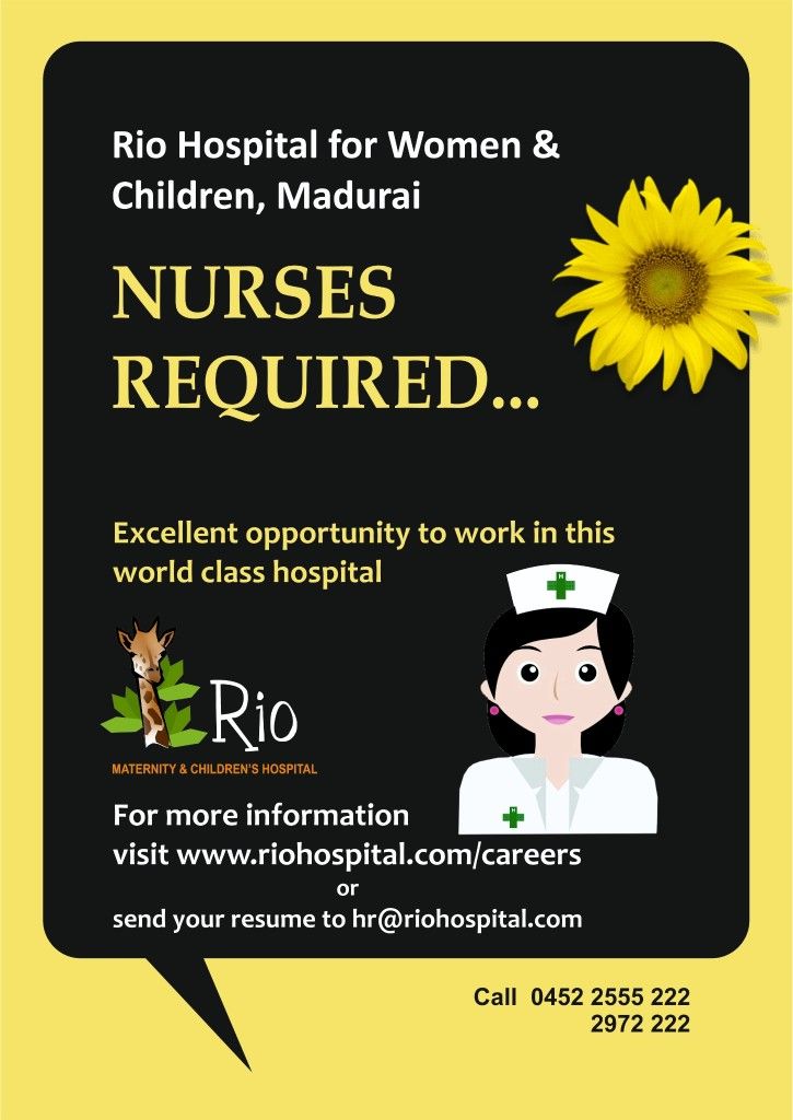 Rio Hospital Staff Nurse Jobs Nurse Staffing Nursing Jobs Hospital