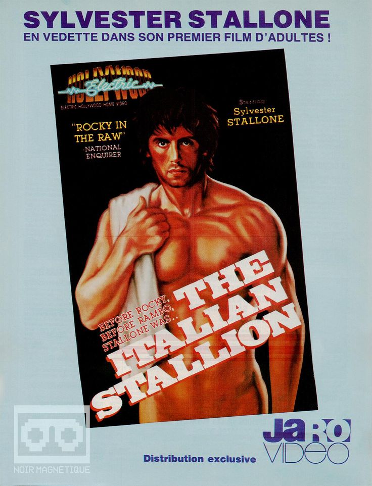 the italian stallion movie poster with an image of a man holding his