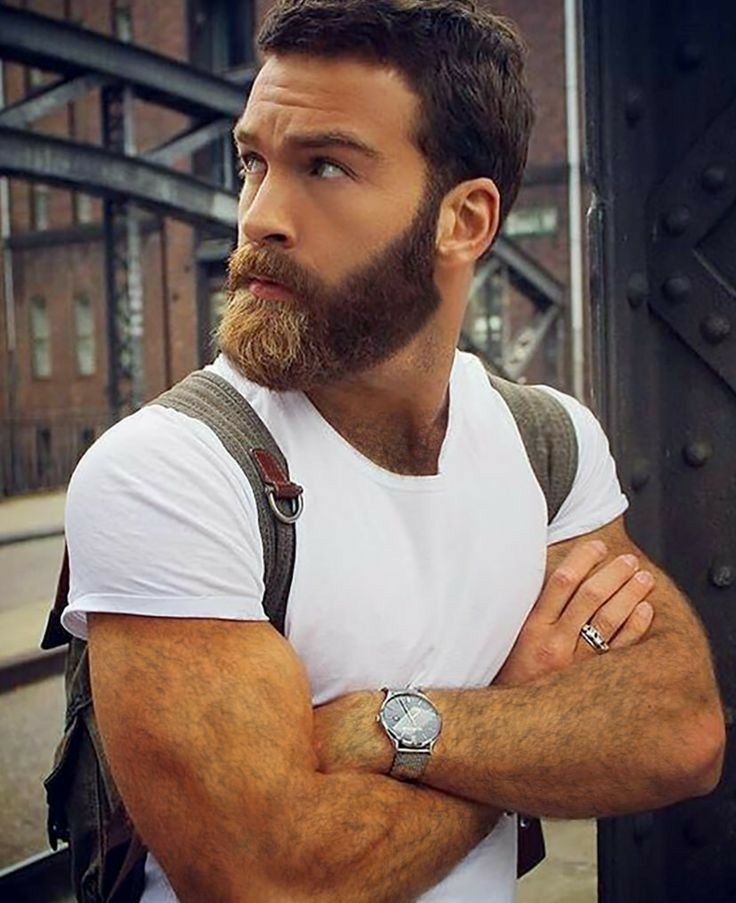 #Yummy Men, Man, Handsome Men, Haar, Full Beard, Capelli, Beard Tattoo